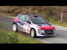 Peugeot 208 Rally 4 on the road