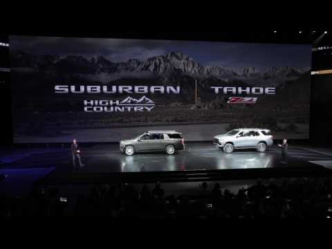 All-New 2021 Chevrolet Tahoe & Suburban - Reveal Event