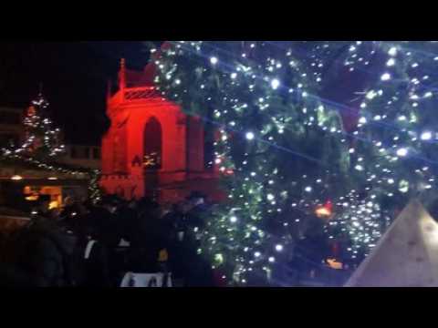 Le 25e marché de Noël de Thann inauguré
