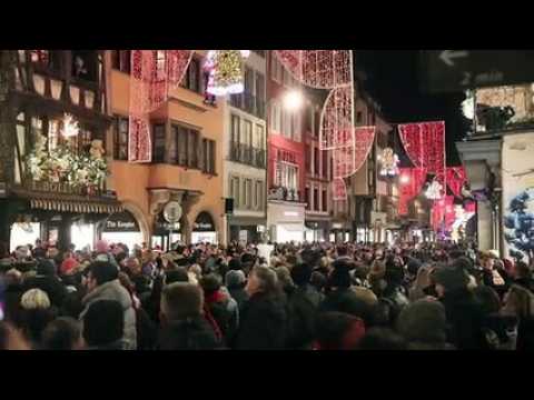 Strabourg capitale de Noël s'illumine