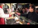 Castaner premier visiteur du marché de Noël de Strasbourg