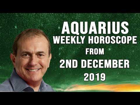 Aquarius Astrology Horoscope WEEK from 2nd December 2019 - Past Good Deeds Come back to you...