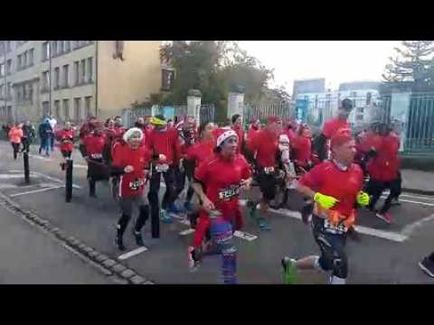 L'association Les Petits Potos sur les courses de la Saint-Nicolas à Nancy