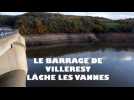 Au barrage de Villerest, dimanche 24 novembre