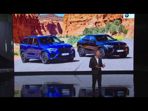 The new BMW X5M and X6M Premiere at LA Auto Show 2019