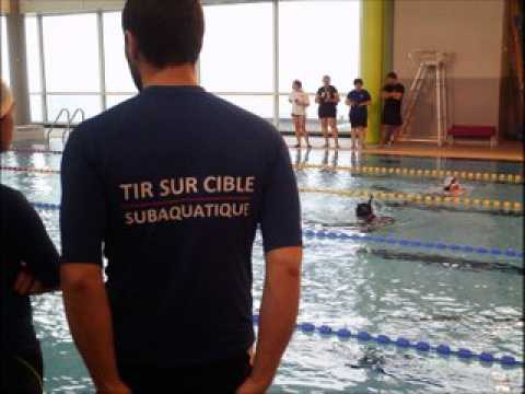 Un aperçu du tir subaquatique, à la piscine de Bar-le-Duc