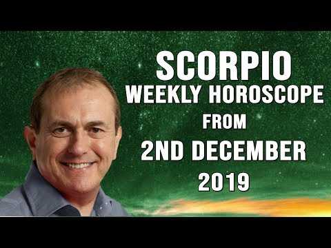 Scorpio Weekly Astrology Horoscope from 2nd December 2019 - your words can captivate...