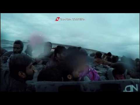 Watch: Dramatic footage shows diver rescuing baby girl from frozen sea