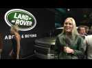 New 2020 Land Rover Defender at the 2019 LA Auto Show - Lindsey Vonn