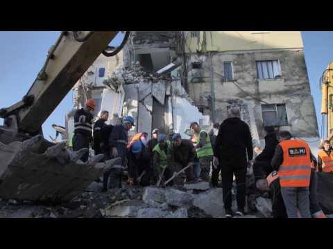 Search for victims of 6.4 magnitude quake continues in Albania