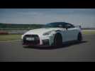 2020 Nissan GT-R NISMO Driving on the track