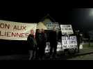 Manifestation surprise des anti-&eacute;oliens aux portes de la mairie d'Onan - Label : L'Est Républicain - Category : News