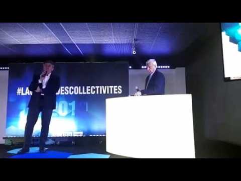 Lauriers des collectivités en Meuse : intervention du rédacteur en chef de l'Est Républicain et de Jacques Legros