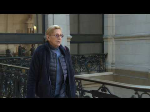 Balkany appeal trial: Isabelle Balkany's arrival in court