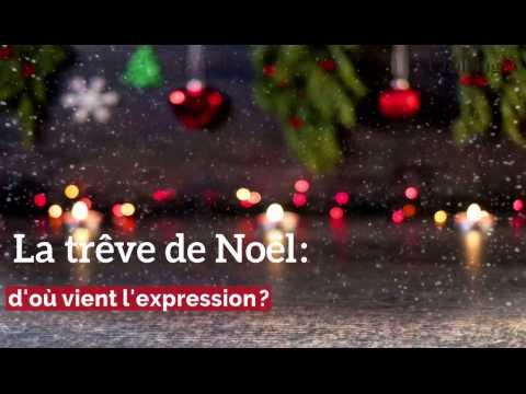 L'origine de la trêve de Noël