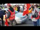 Vesoul : les manifestants contre le projet de réforme des retraites bloquent la RN19