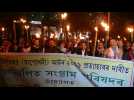 Demonstrations in Guwahati against controversial citizenship law