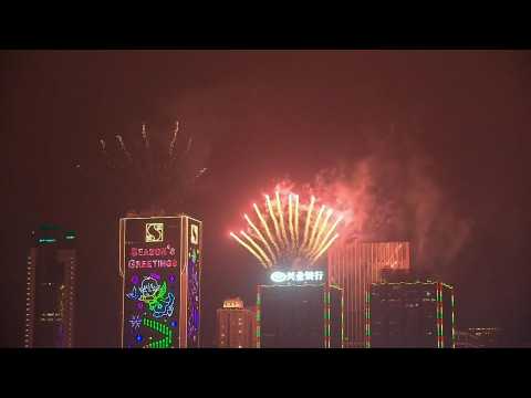 Hong Kong celebrates the start of 2020