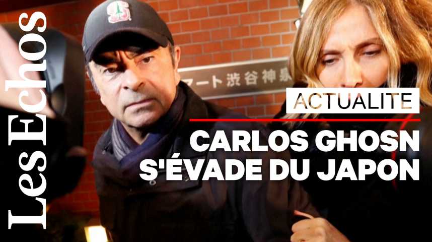 Illustration pour la vidéo Stupeur au Japon après l'évasion de Carlos Ghosn