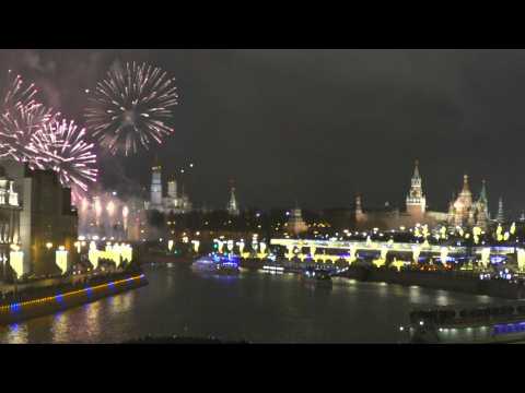 Moscow rings in 2020 with fireworks display