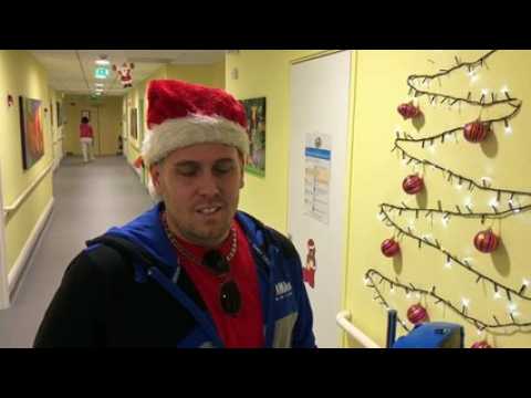 Sarreguemines : les pères Noël à moto apportent leurs cadeaux aux enfants de l’hôpital Robert-Pax