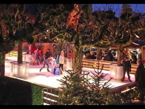La patinoire éphémère du zoo de Mulhouse