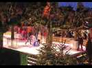 La patinoire éphémère du zoo de Mulhouse