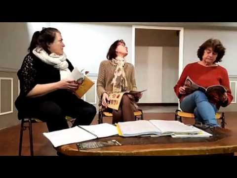 Monthureux-le-Sec : vivez la répétition de la pièce "Des gommages corporels"