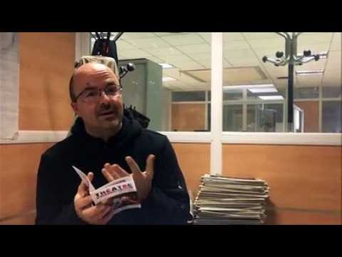 François Aviles, comédien professionnel et fondateur de l'ARTI et de LUDI de Franche-Comté, présente les futures échéances des associations en théâtre d'improvisation