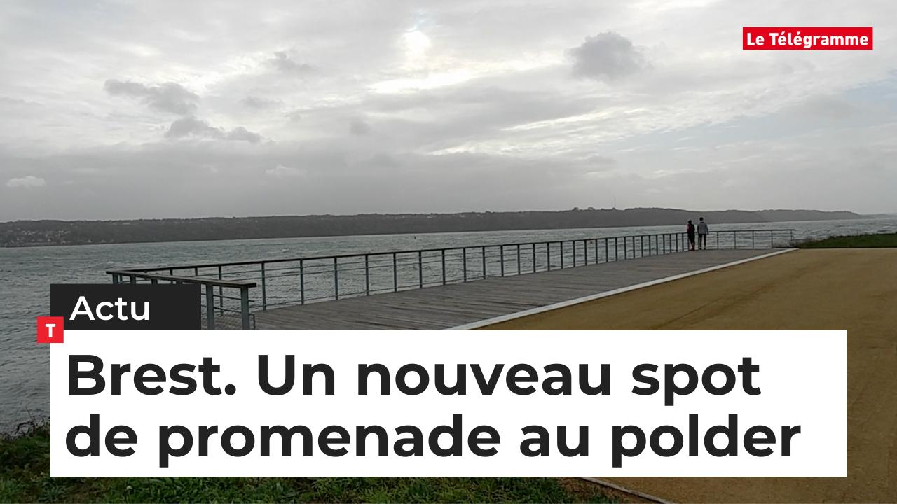 Brest. Un nouveau spot de promenade au polder (Le Télégramme)