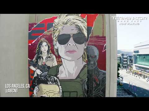 Terminator: Dark Fate (2019) - Mural Campaign - Paramount Pictures