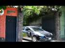 Images of exterior of Venezuelan embassy in El Salvador