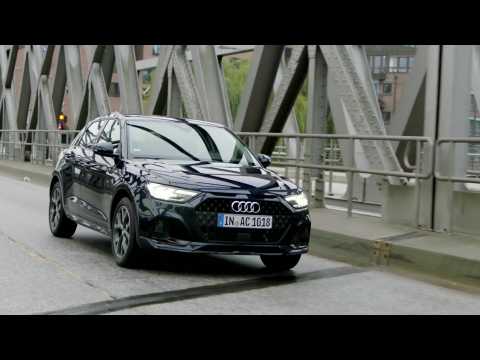 The new Audi A1 citycarver in blue Driving Video