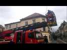 Deux personnes évacuées dans un feu d'immeuble à Sarrebourg