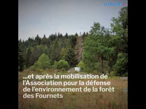 Projet de parc éolien contesté aux Moussières