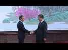 Macron and Xi meet in Shanghai for the CIIE