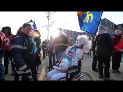 Colmar : Gilles Hunzinger, délégué F.O. au CDRS (Centre départemental de repos et de soins)
