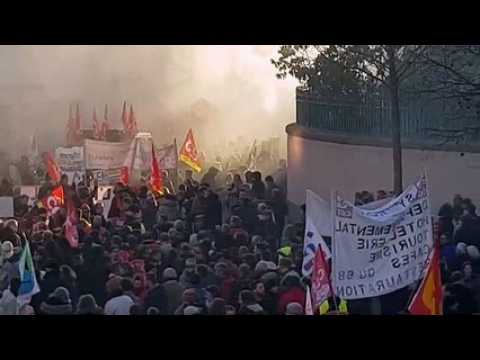 Réforme des retraites : la manifestation à Mulhouse