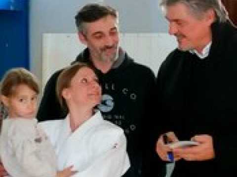 David Douillet à Salins-les-Bains