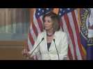 Pelosi is offended by a question from a journalist about whether she hates Trump
