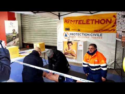 Besançon : le plus long massage cardiaque à l'occasion du Téléthon