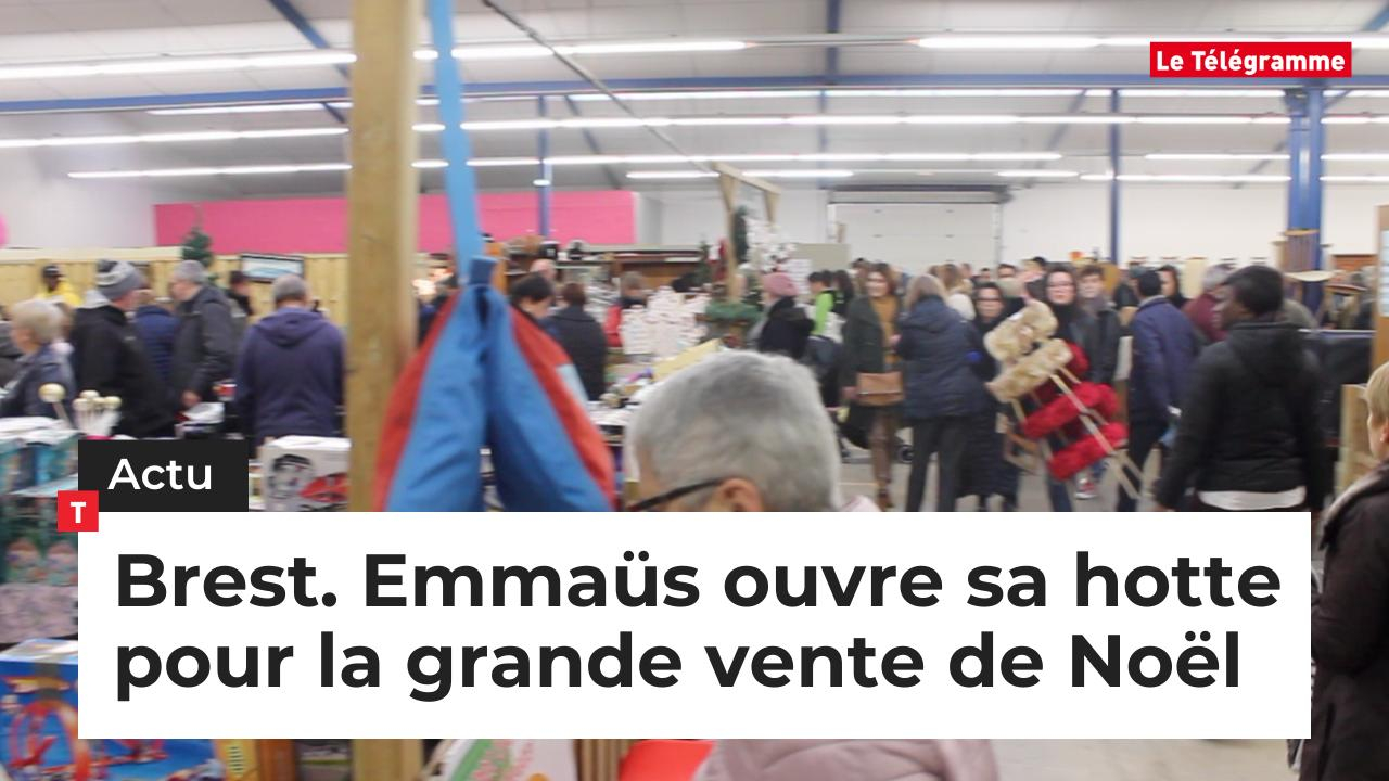 Brest. Emmaüs ouvre sa hotte pour la grande vente de Noël (Le Télégramme)