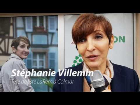 Stéphanie Villemin, candidate LaRem à Colmar