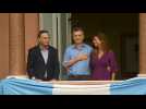 Argentina: outgoing president Macri attends his farewell rally