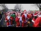 Santa Clauses run to raise funds