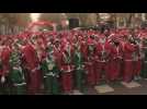 6,000 Santa Claus took part in Madrid race