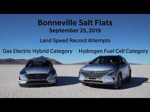 2019 SEMA - Hyundai engineering teams attempt land speed records