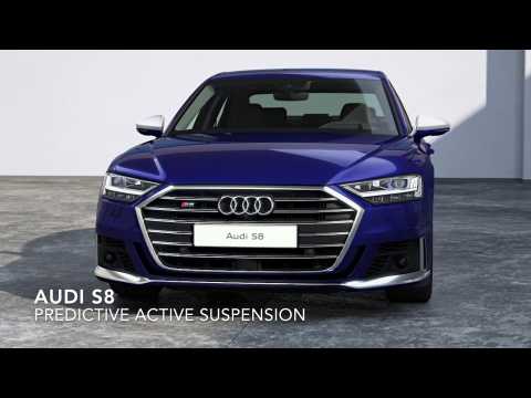 The new Audi S8 - Predictive active suspension Animation