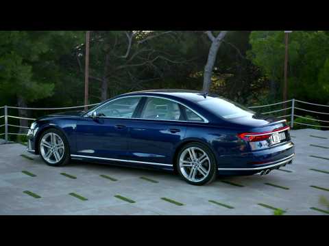 The new Audi S8 Exterior Design in Navarra blue