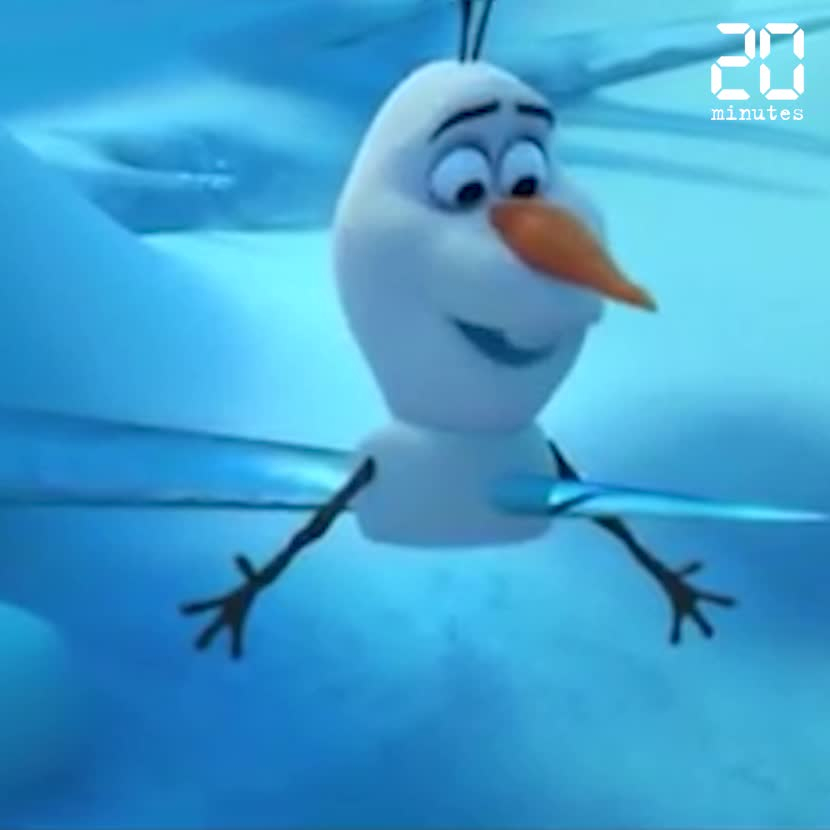 Olaf, le bonhomme givré qui dégèle la Reine des Neiges